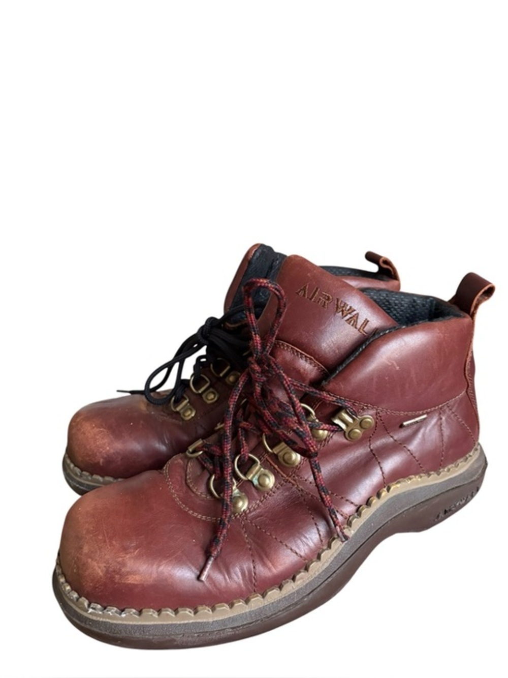 Airwalk men’s brown leather boots size 8.5
